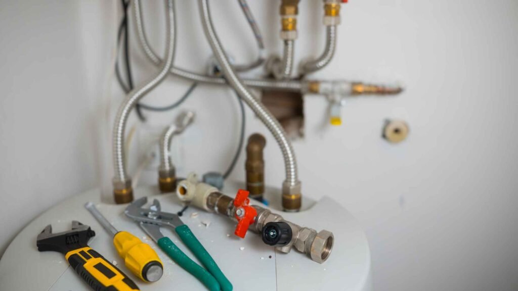 Water Tank & Float Valve Plumbing